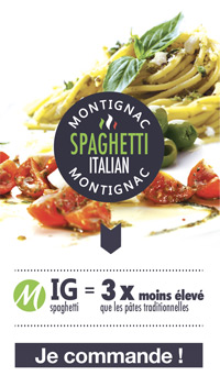 spaghetti Montignac IG bas